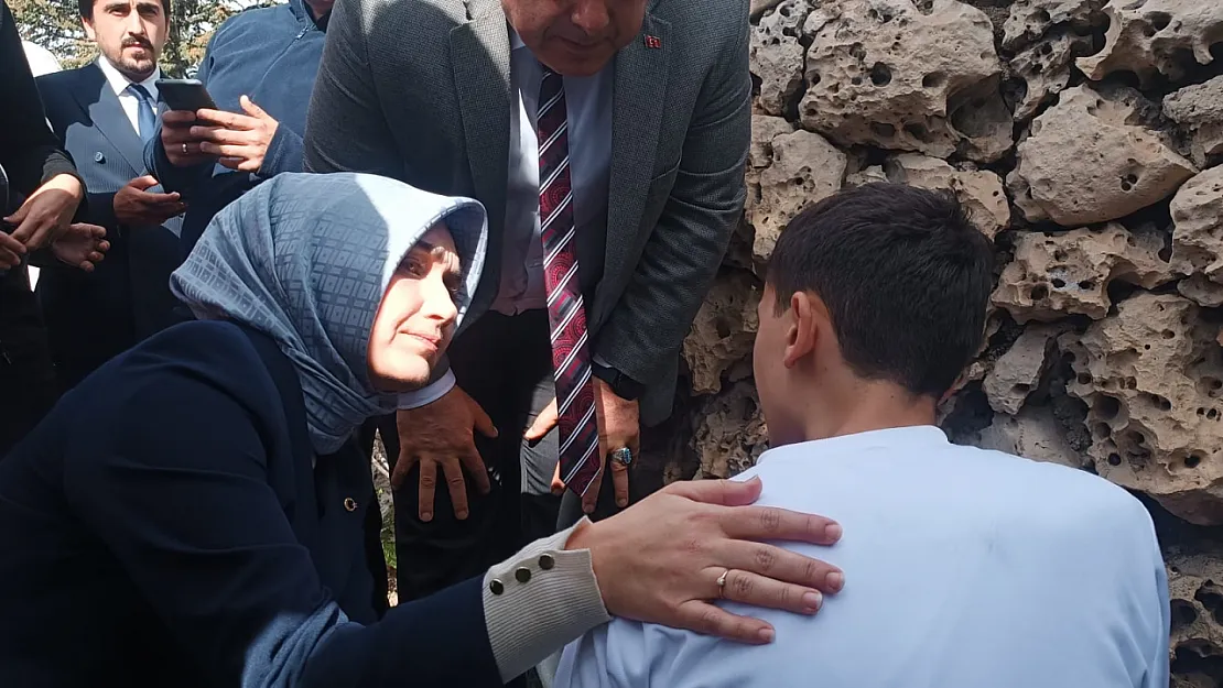 Törende fenalaşan öğrenciye Devlet Ana şefkati
