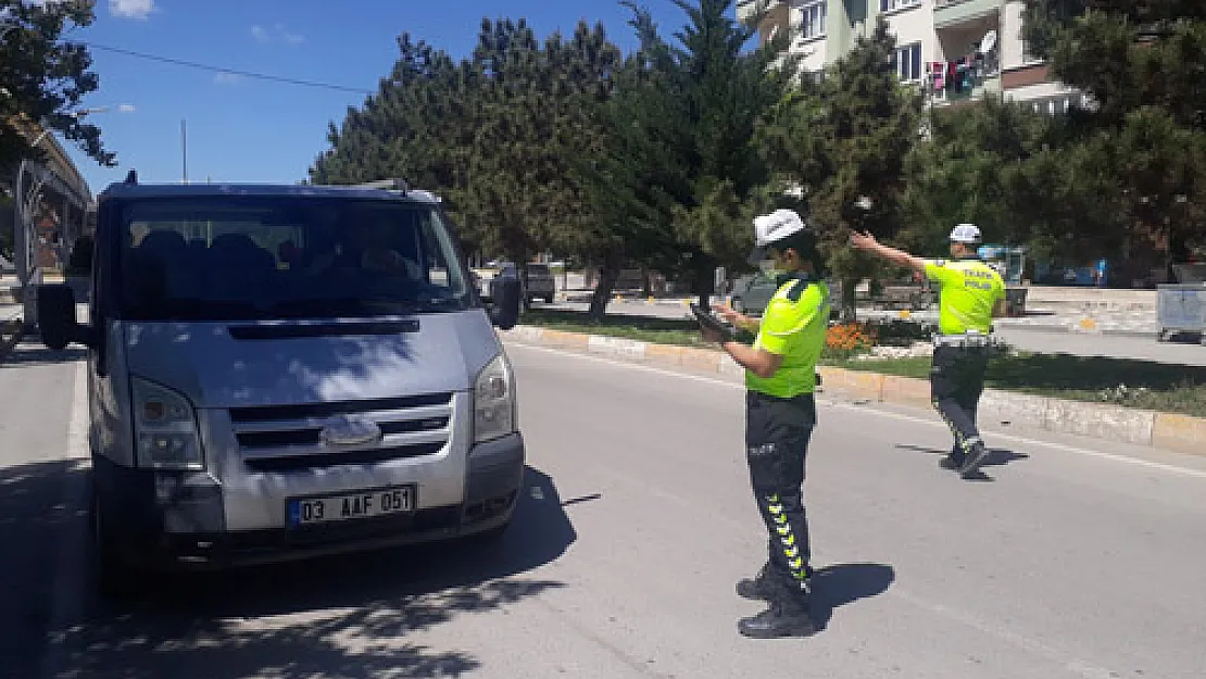 Trafik denetimi yapıldı