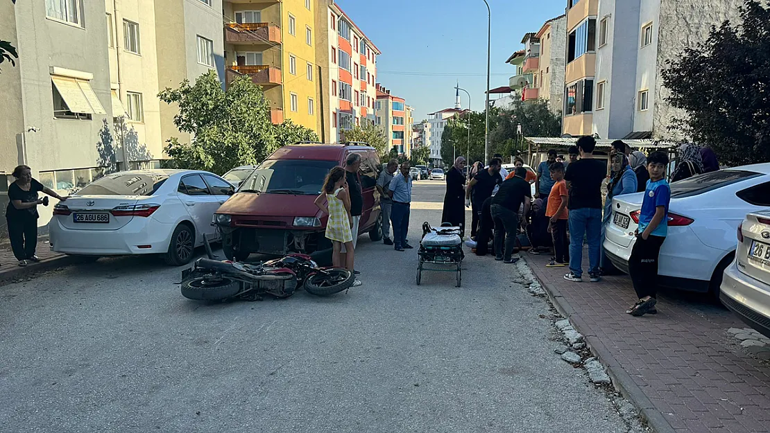 Trafik Kazasında 1 Kişi Yaralandı