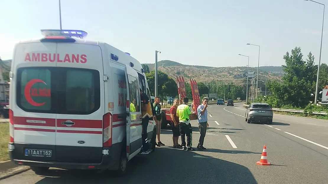 Trafik Kazasında 1 Kişi Yaralandı