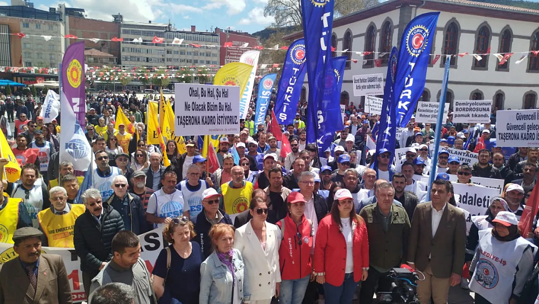 Türk-İş'ten 1 Mayıs'ta Filistin Kararlılığı