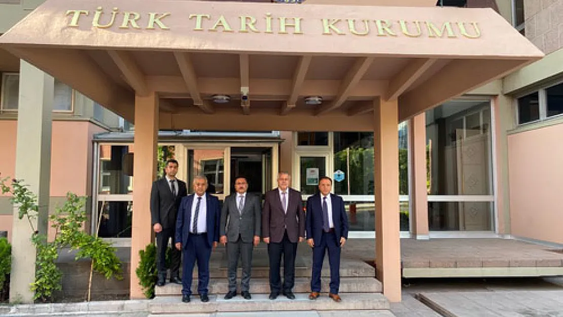 Türk Tarih Kurumu’na 100’üncü yıl için ziyaret