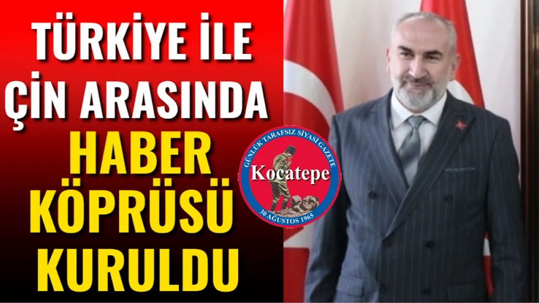 Türkiye ile Çin arasında haber köprüsü kuruldu