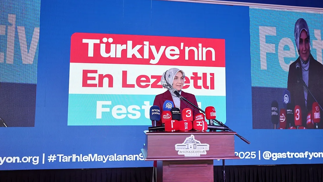 Vali Yiğitbaşı Gastro Afyon'da Seslendi: Sanatçılar Gelirlerini Gazze'ye Bağışlasın