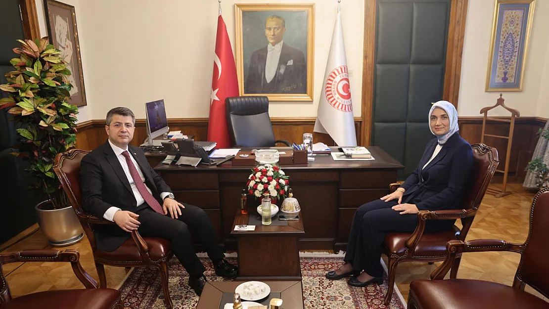 Vali Yiğitbaşı'ndan, TBMM Genel Sekreterine Ziyaret