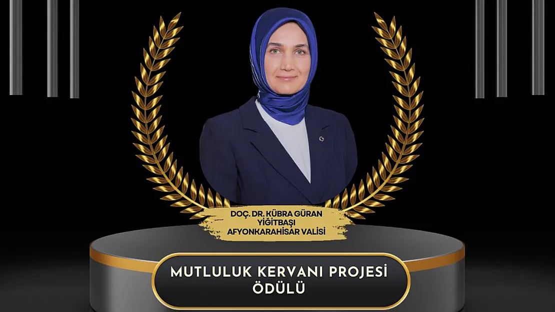 Vali Yiğitbaşı'nın Projesine Ödül