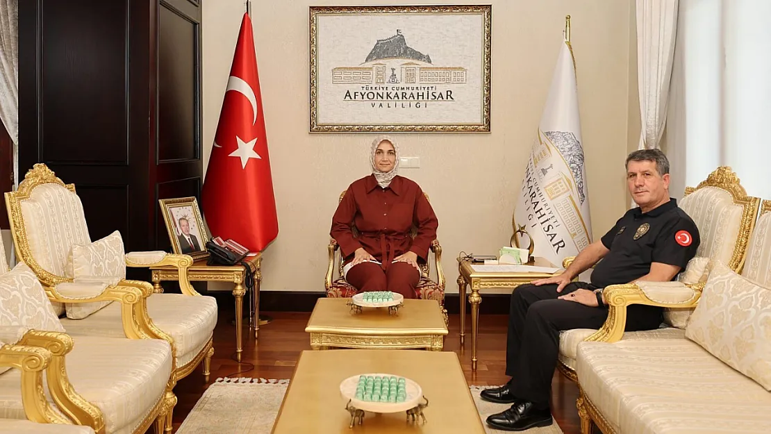 Vali Yiğitbaşı, POMEM Müdürünü Kabul Etti