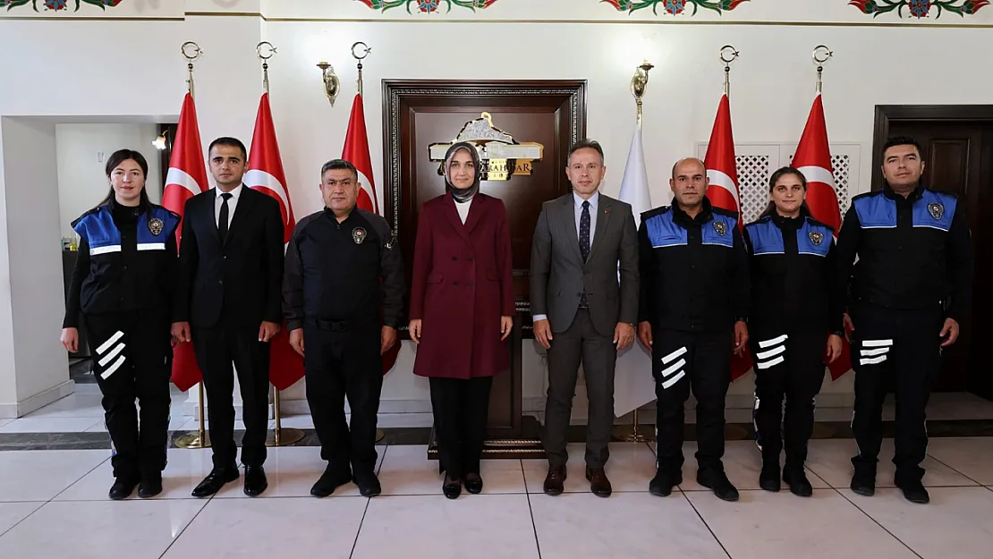 Vali Yiğitbaşı, Toplum Destekli Polisleri Kabul Etti