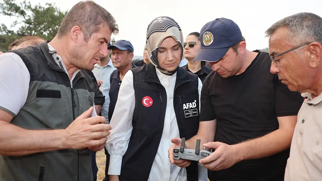 Vali Yiğitbaşı, Yangın Çalışmalarını Yerinde Takip Ediyor