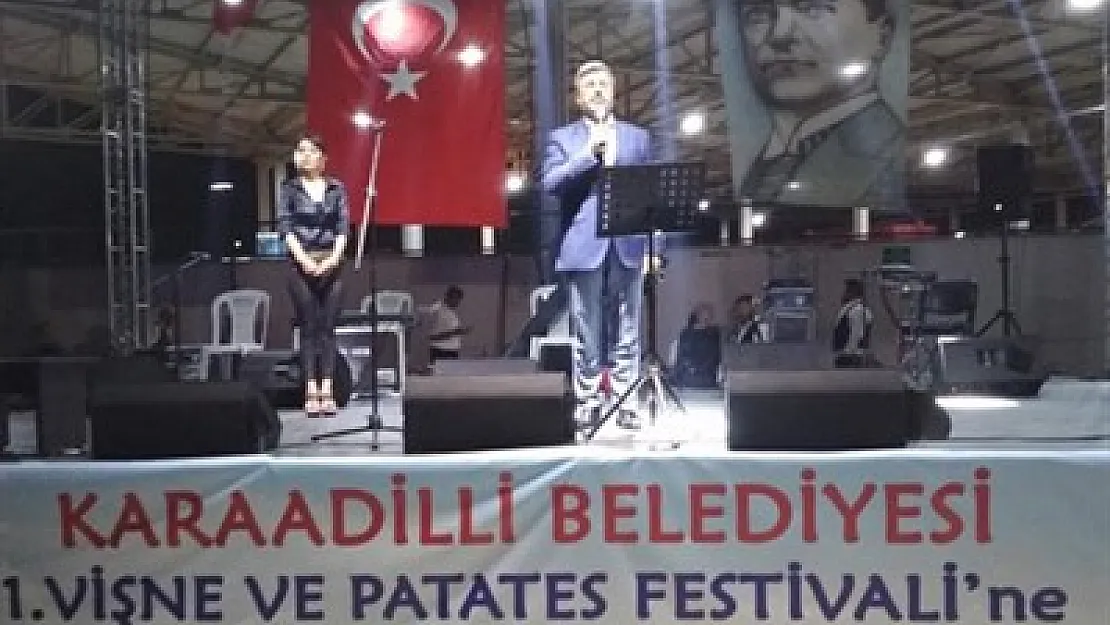 Vişne ve Patates Festivali düzenlendi