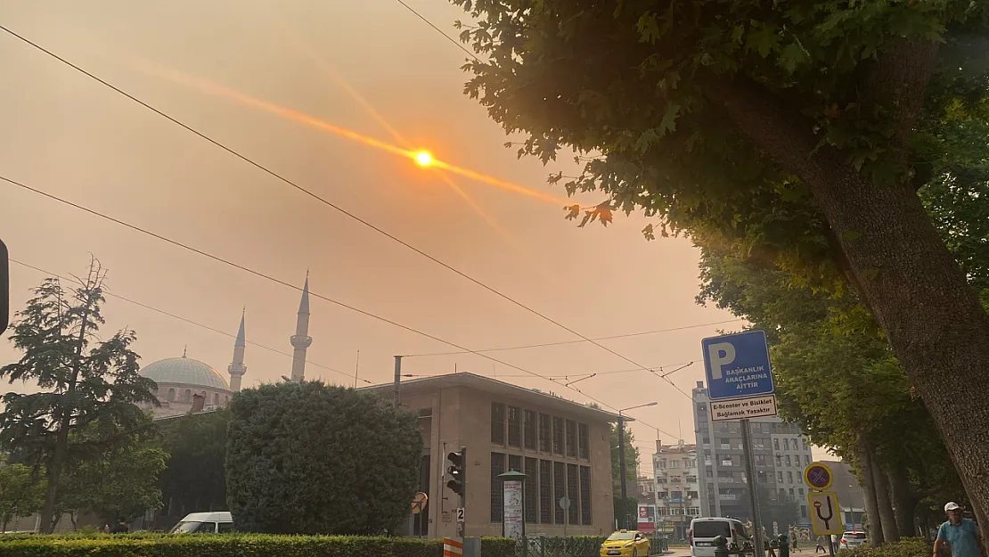 Yangın Dumanı Ve Koku Vatandaşı Telaşlandırdı