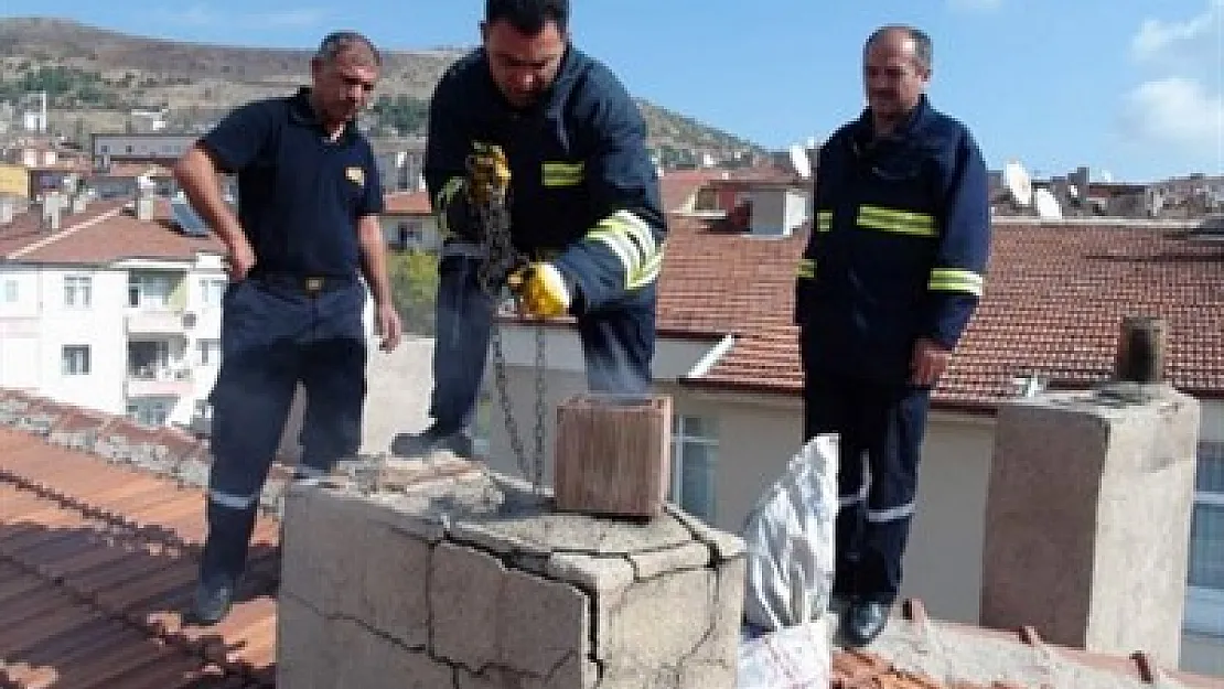 Yangınların yüzde 20’si baca temizliği ihmalinden kaynaklanıyor