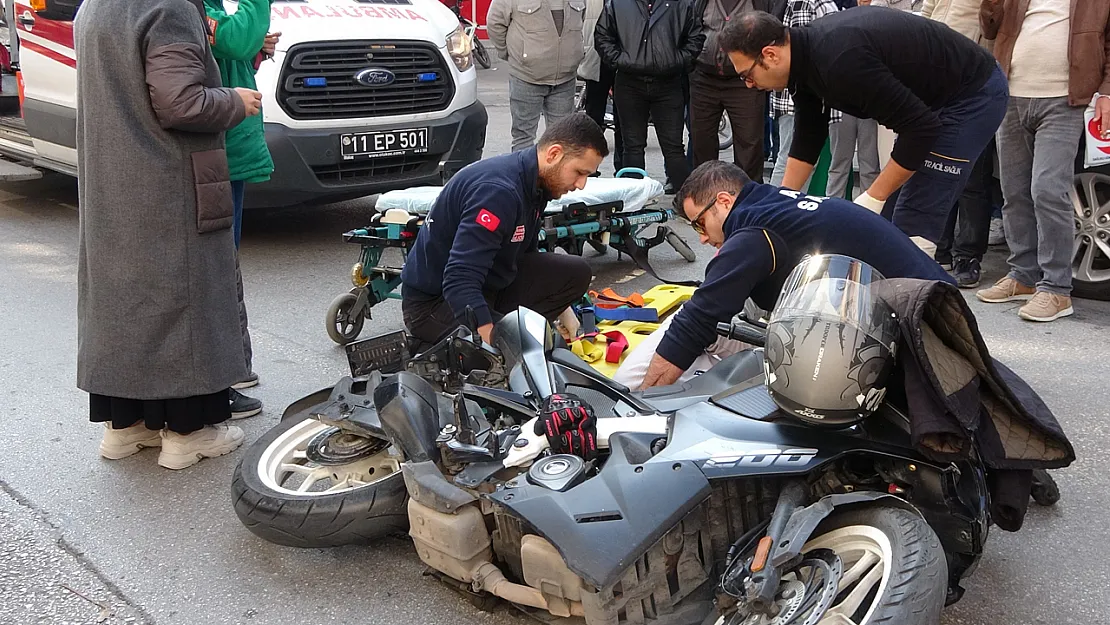 Yaralı Halde Yerde Yatarken Bile Aklı Motosikletindeydi