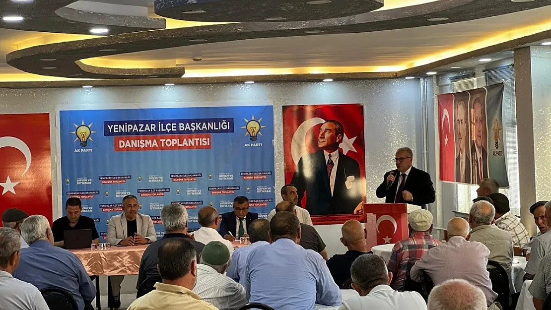 Yenipazar'da AK Parti Danışma Toplantısı Gerçekleştirildi