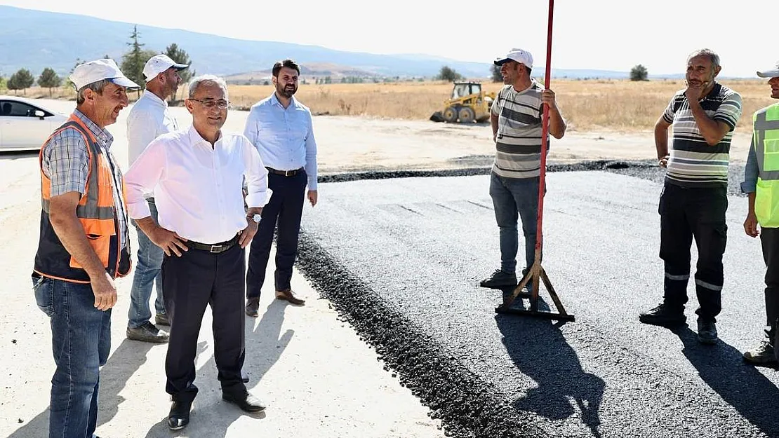 Yoncalı Fizik Tedavi ve Rehabilitasyon Hastanesi bölgesine asfalt