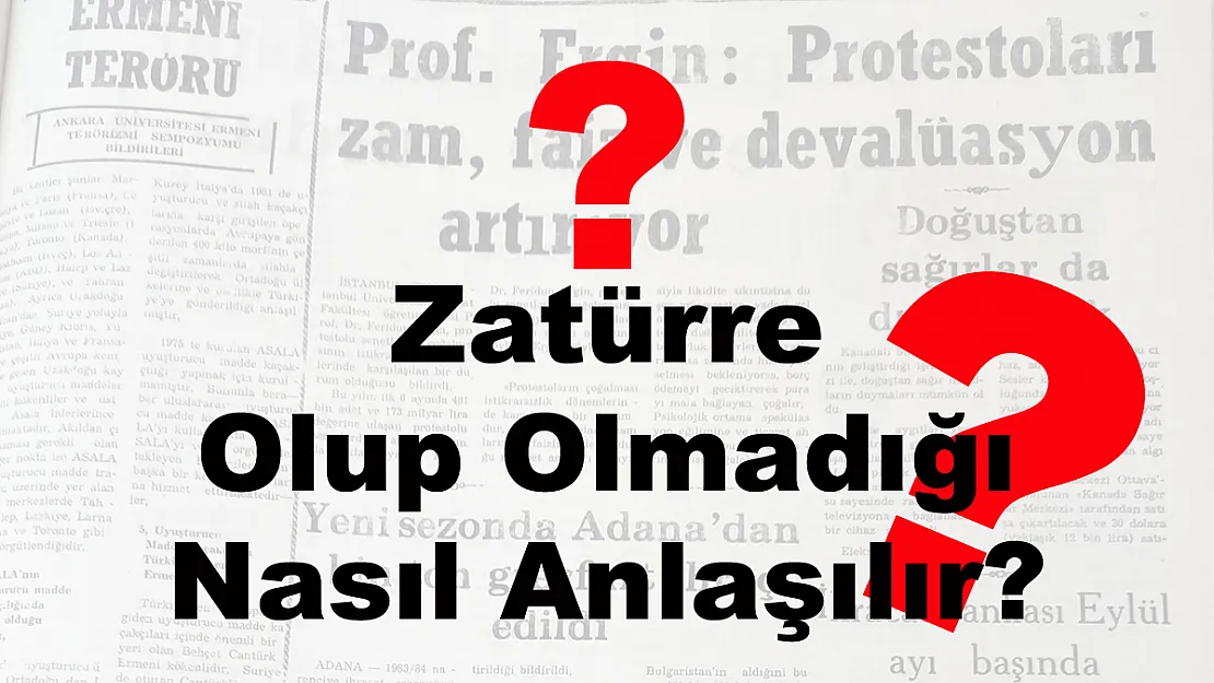 Zatürre Olup Olmadığı Nasıl Anlaşılır?