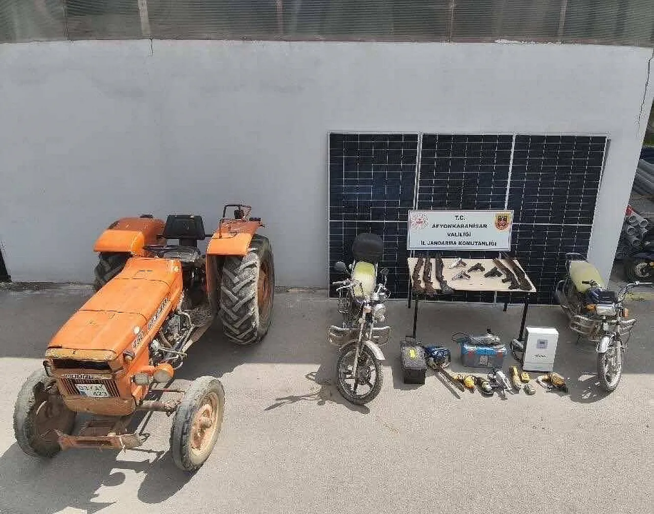 Afyon'da JASAT 7 Faili Meçhul Hırsızlığı Aydınlattı