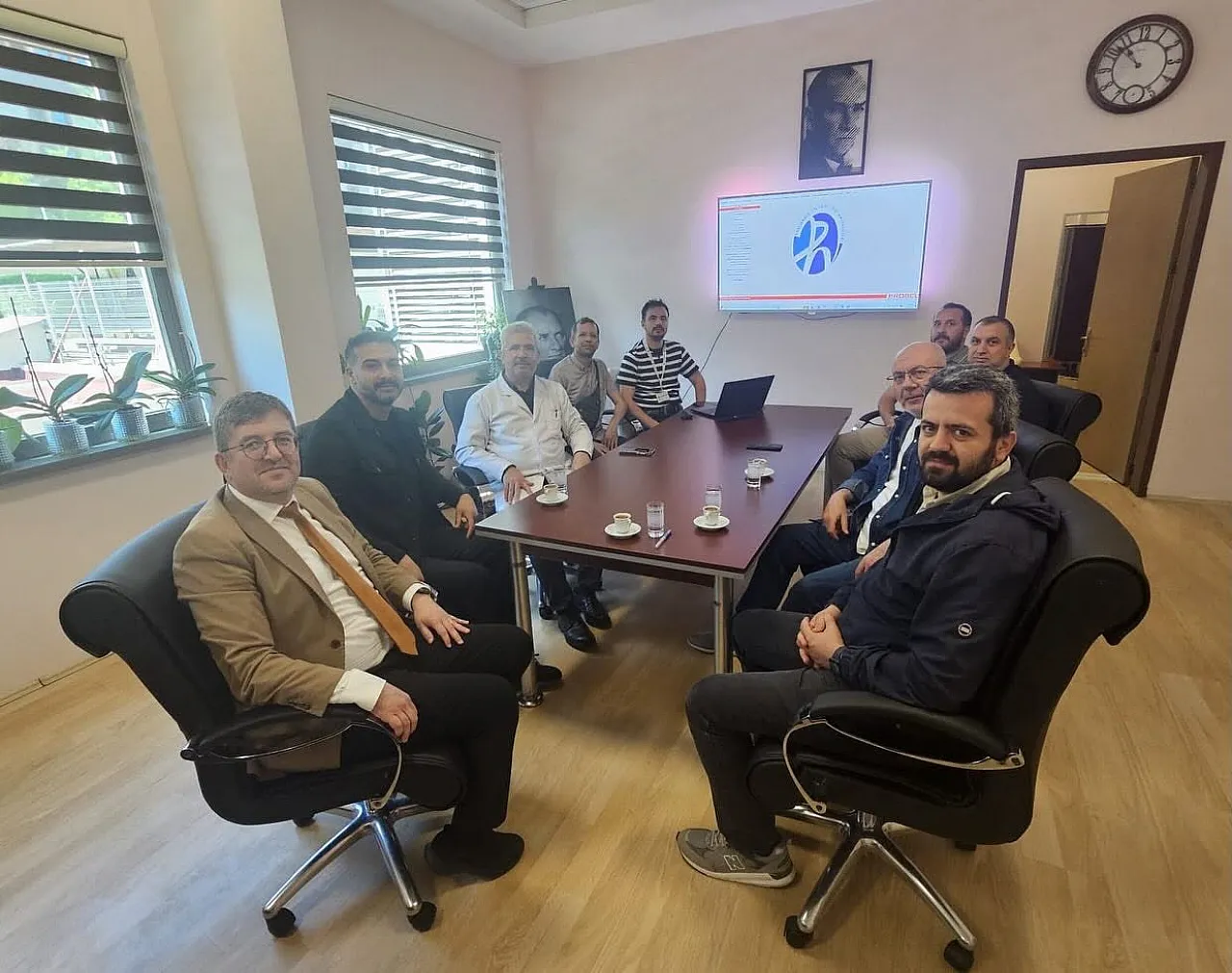 AFSÜ Heyeti Pamukkale Üniversite Hastanelerini İnceledi