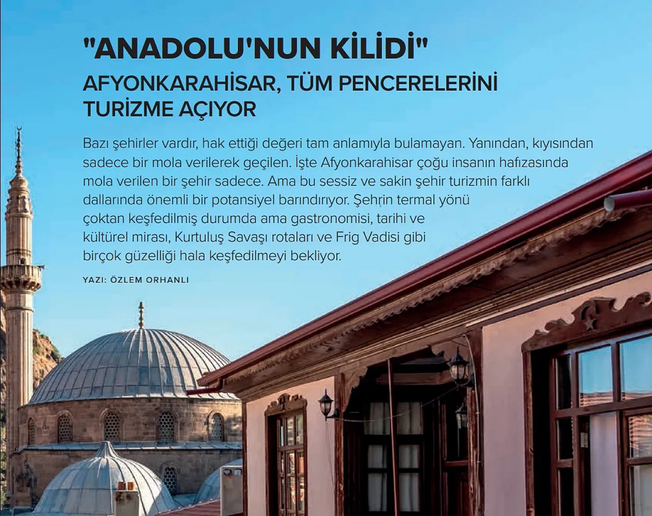 Afyonkarahisar, The Voice Of Travel'da Ayrıntılarıyla Tanıtıldı