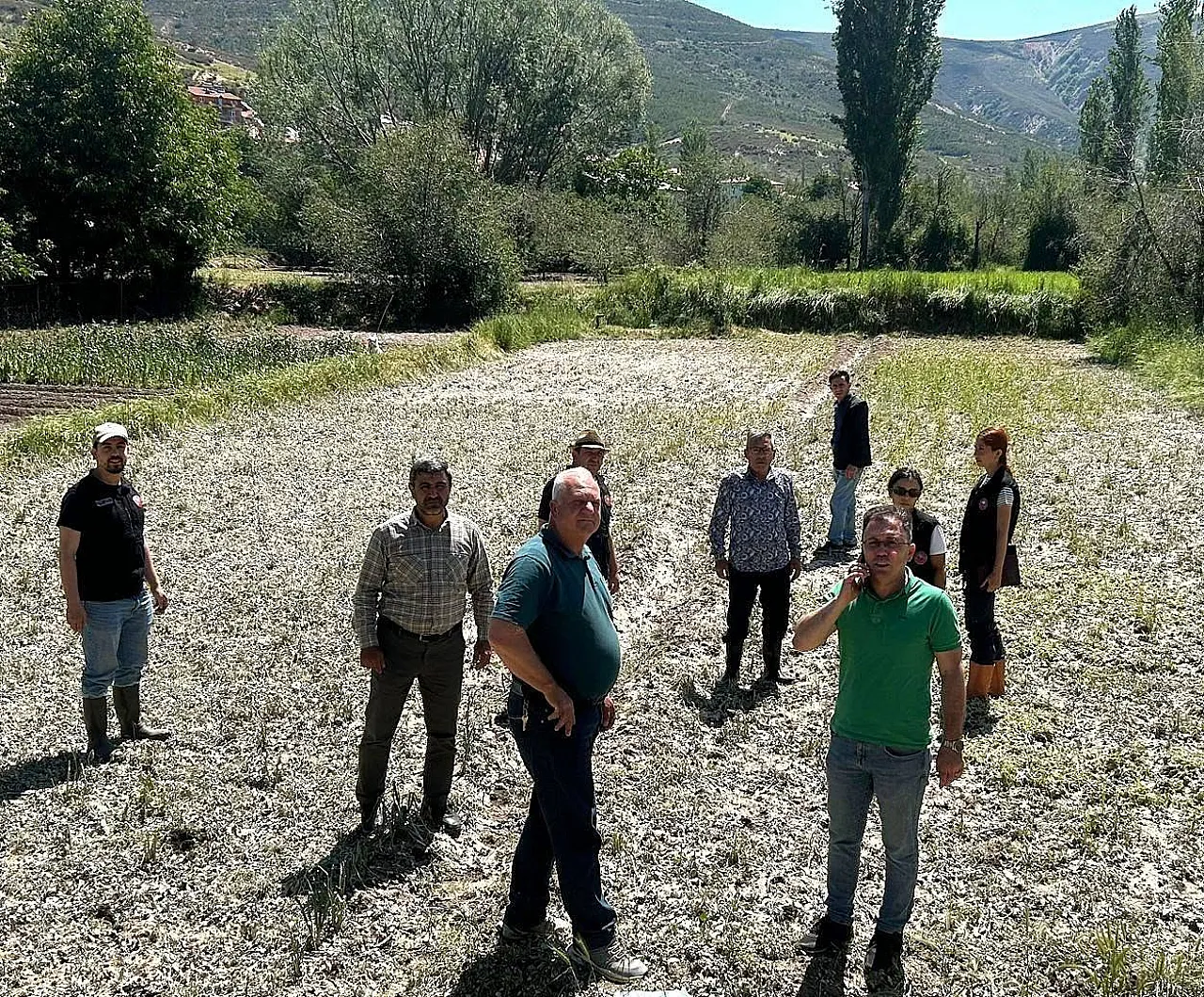 Afyon'da Dolu Afeti Hasar Tespitinde Dronelerde Kullanılıyor