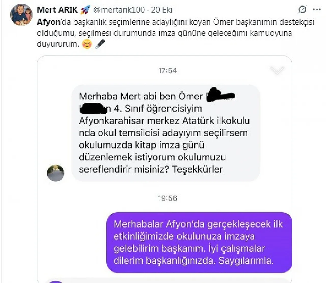 Yılın En İyi Çocuk Kitabı Yazarına Afyon'dan Davet