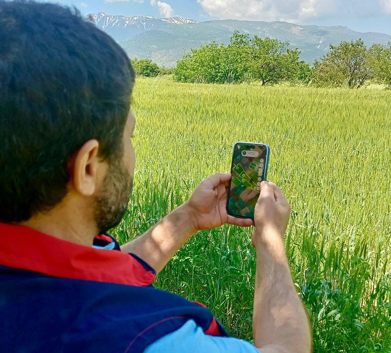 Çay'da Planlı Üretim Yapılan Araziler Kontrol Ediliyor