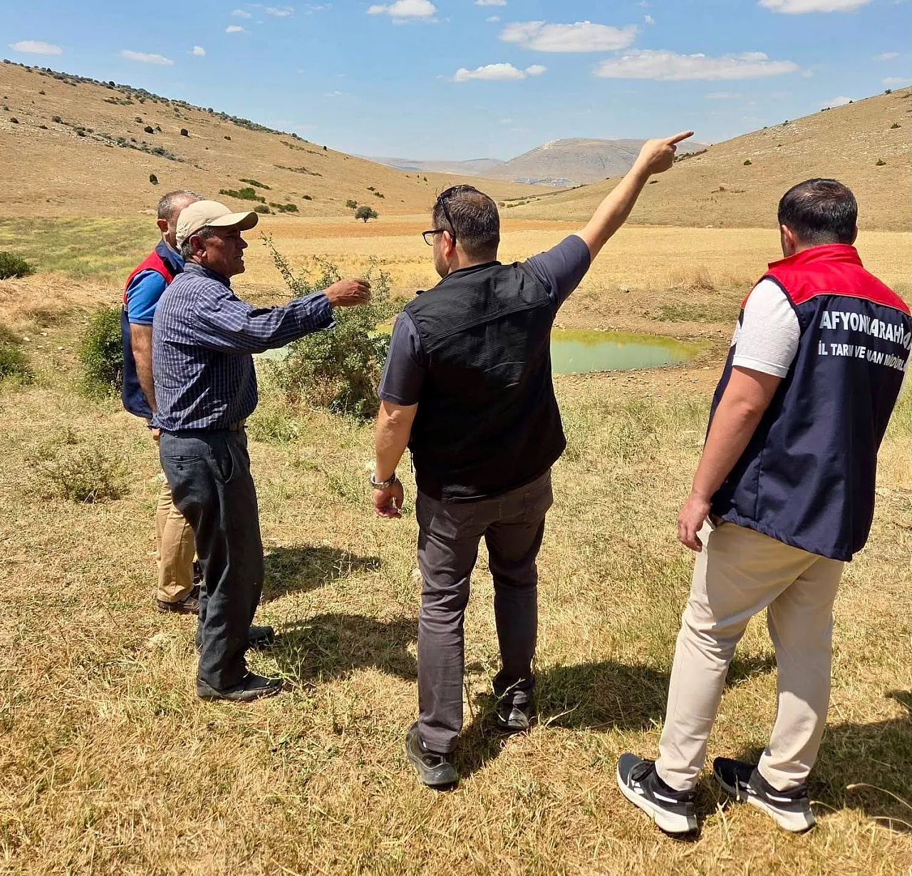 Afyon'da Kırsal Kalkınma Projesi Sahada