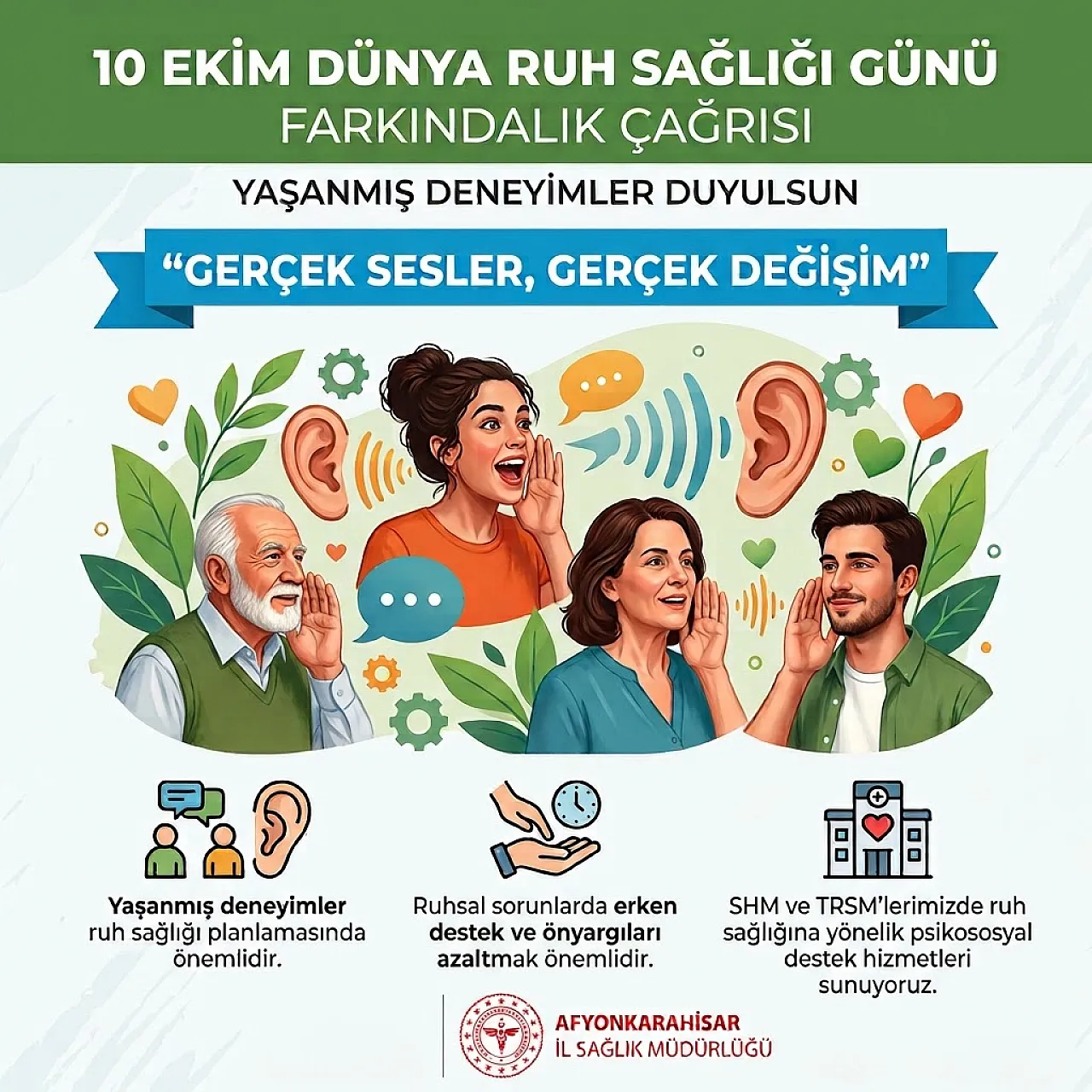 Bugün Dünya Ruh Sağlığı Günü: Kendinize Dikkat Edin