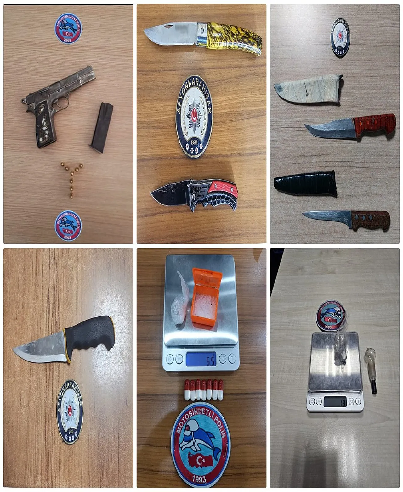Afyon'da 7 Günlük Operasyonun Bilançosu Ortaya Çıktı