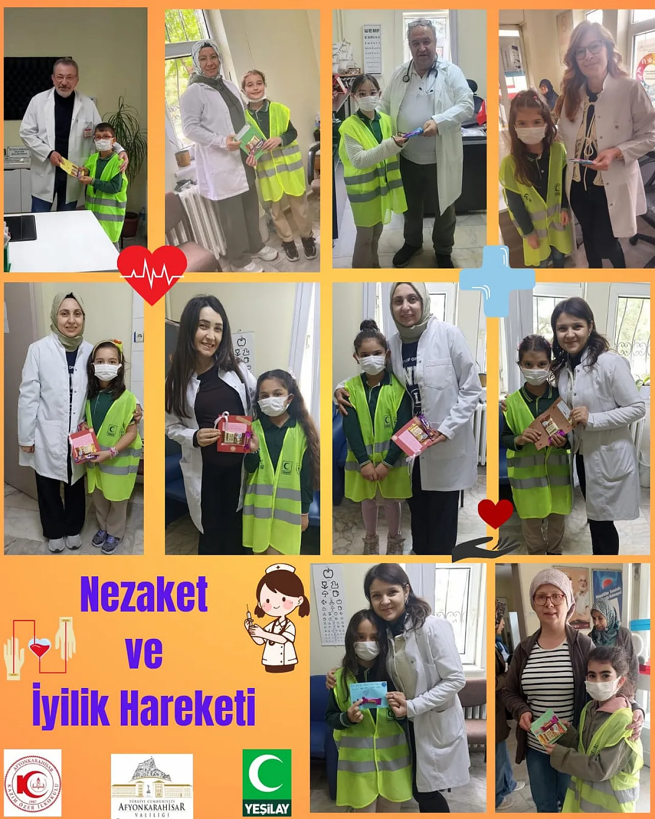 Öğrencilerden Büyük Vefa: Moral Verdiler
