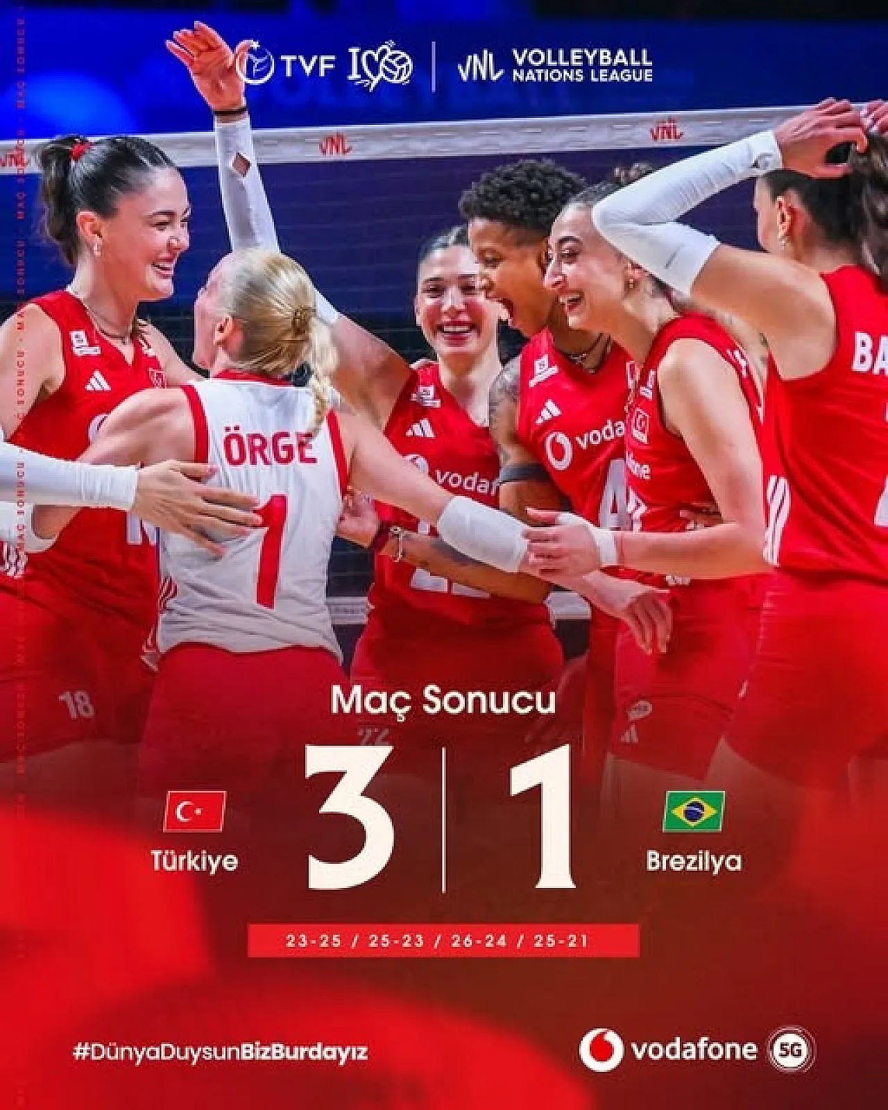 Filenin Sultanları Tarih Yazdı! Milletler Ligi Şampiyonu Oldular