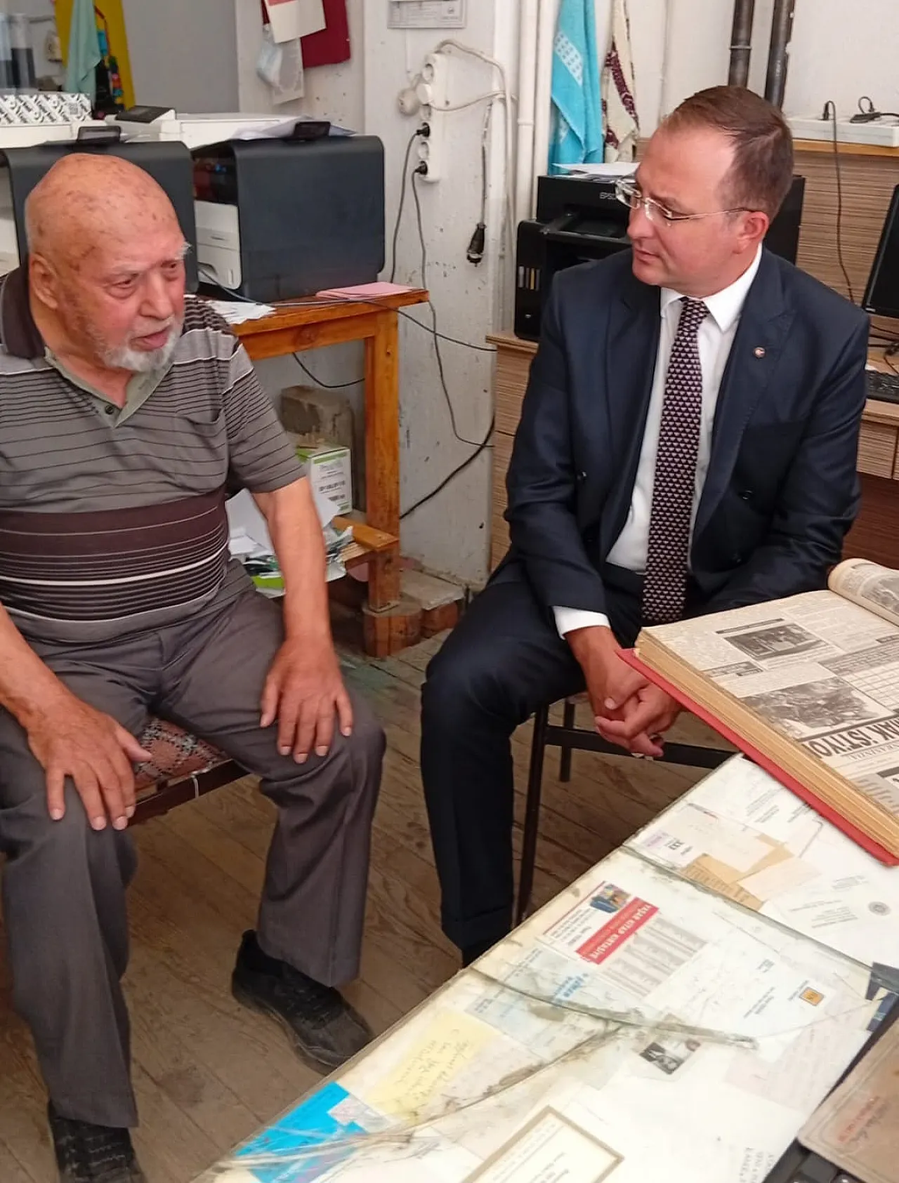 Kaymakam Akgül'den Dinar Basınına İade-i Ziyaret