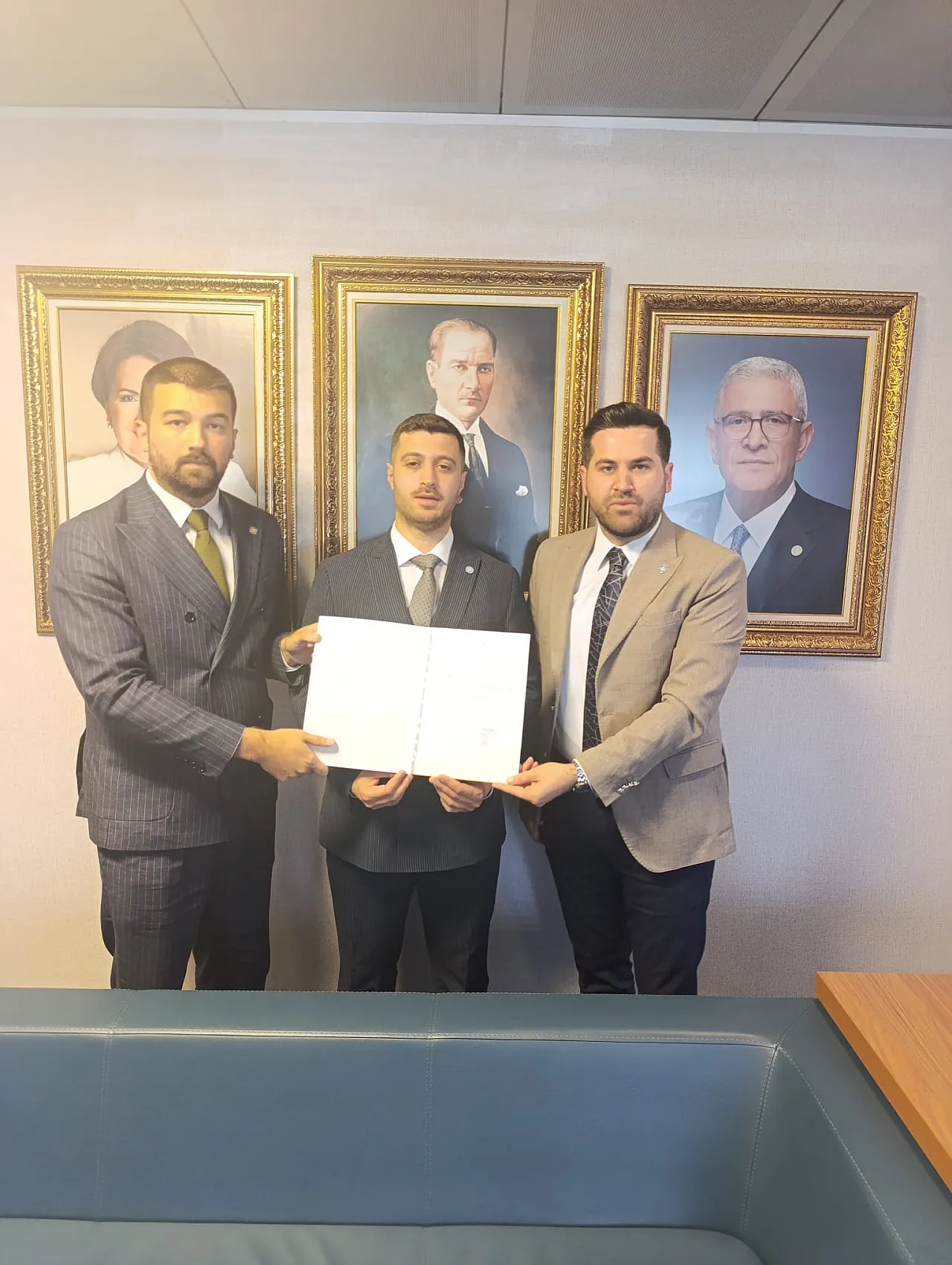 İYİ Parti Afyon Gençlik Kolları Başkanı Eğret Oldu