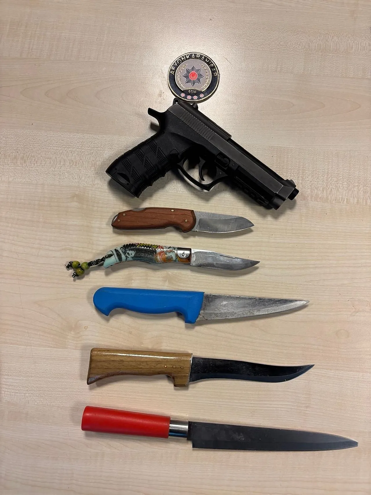 Afyon'da 1 Haftalık Emniyet Bilançosu Açıklandı