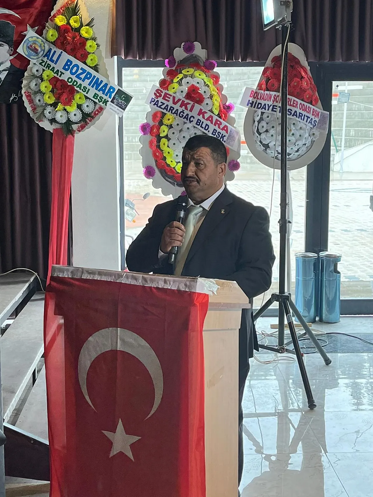 Çay Şoförler Odası Seçiminin Galibi Saraç Oldu