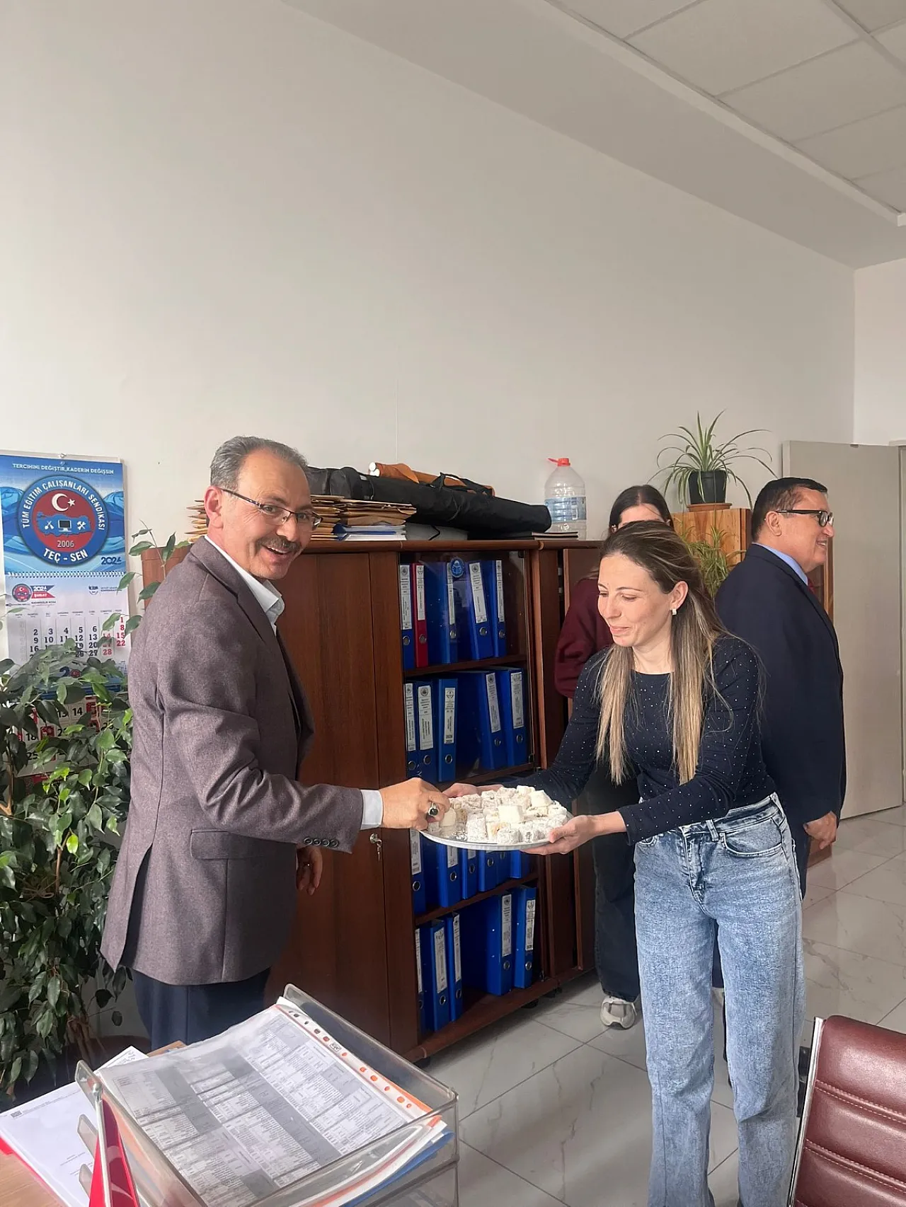 Afyon'da Milli Eğitim Ailesi Bayramlaştı