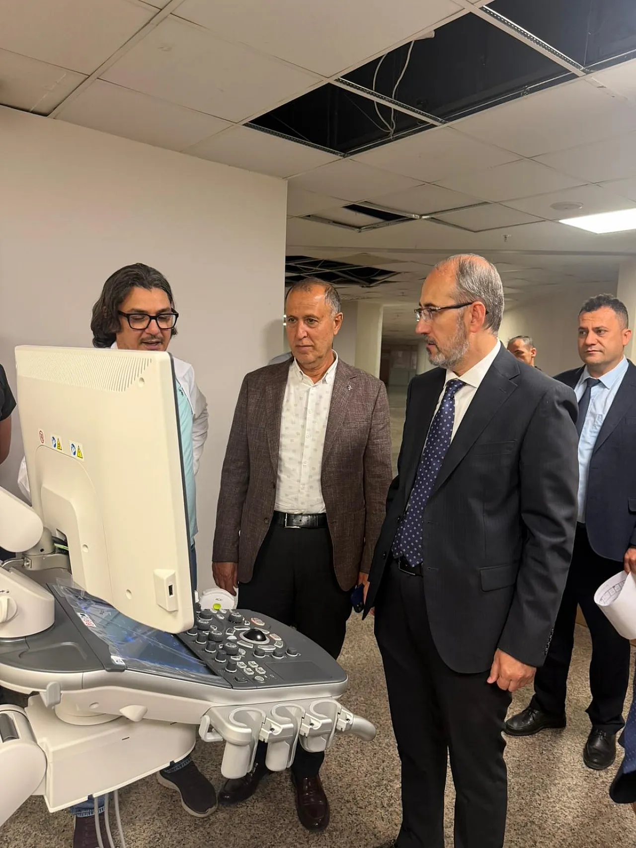 Sağlık Müdürü, Sağlıkta Tek Çatı İnşaat Alanını Gezdi