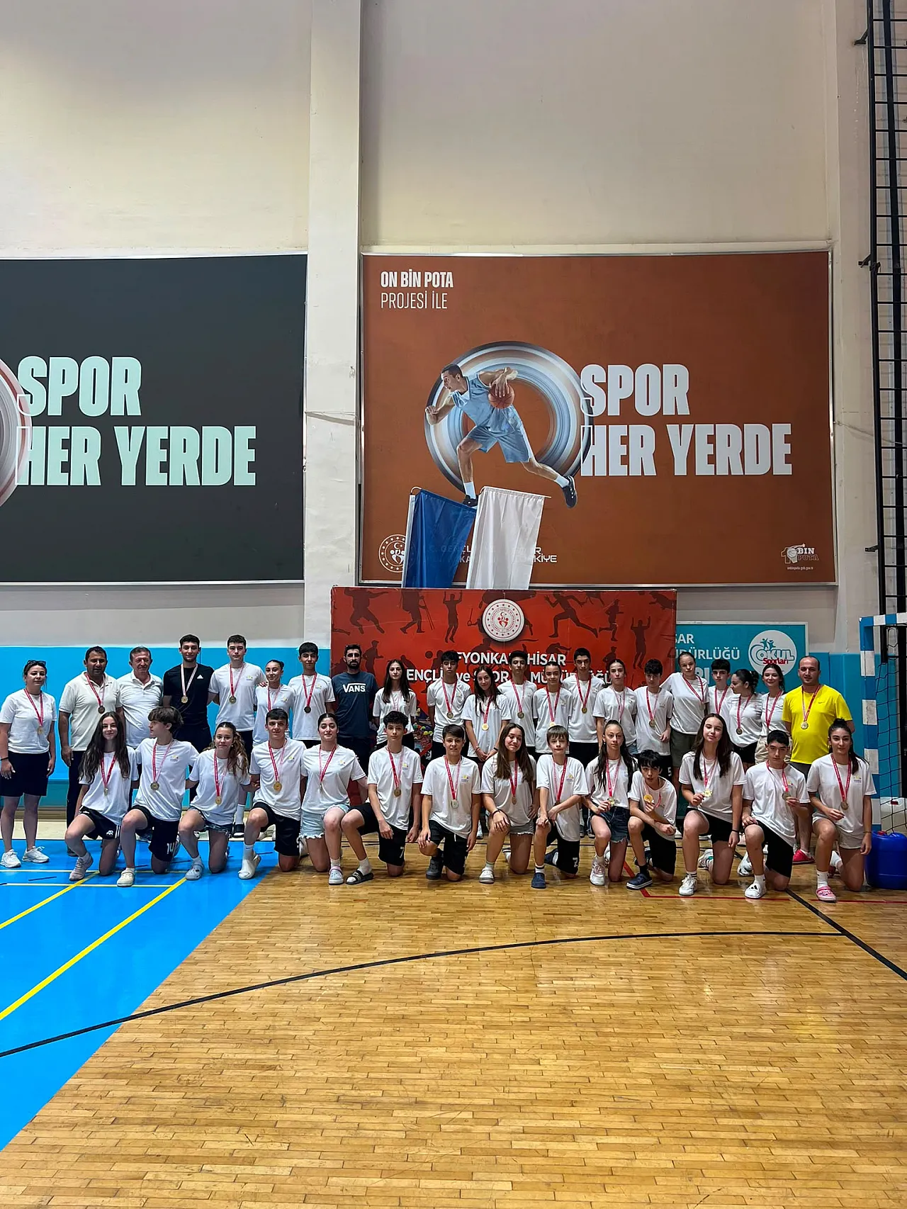 10 İlin Sporcuları Afyon'da Toplandı