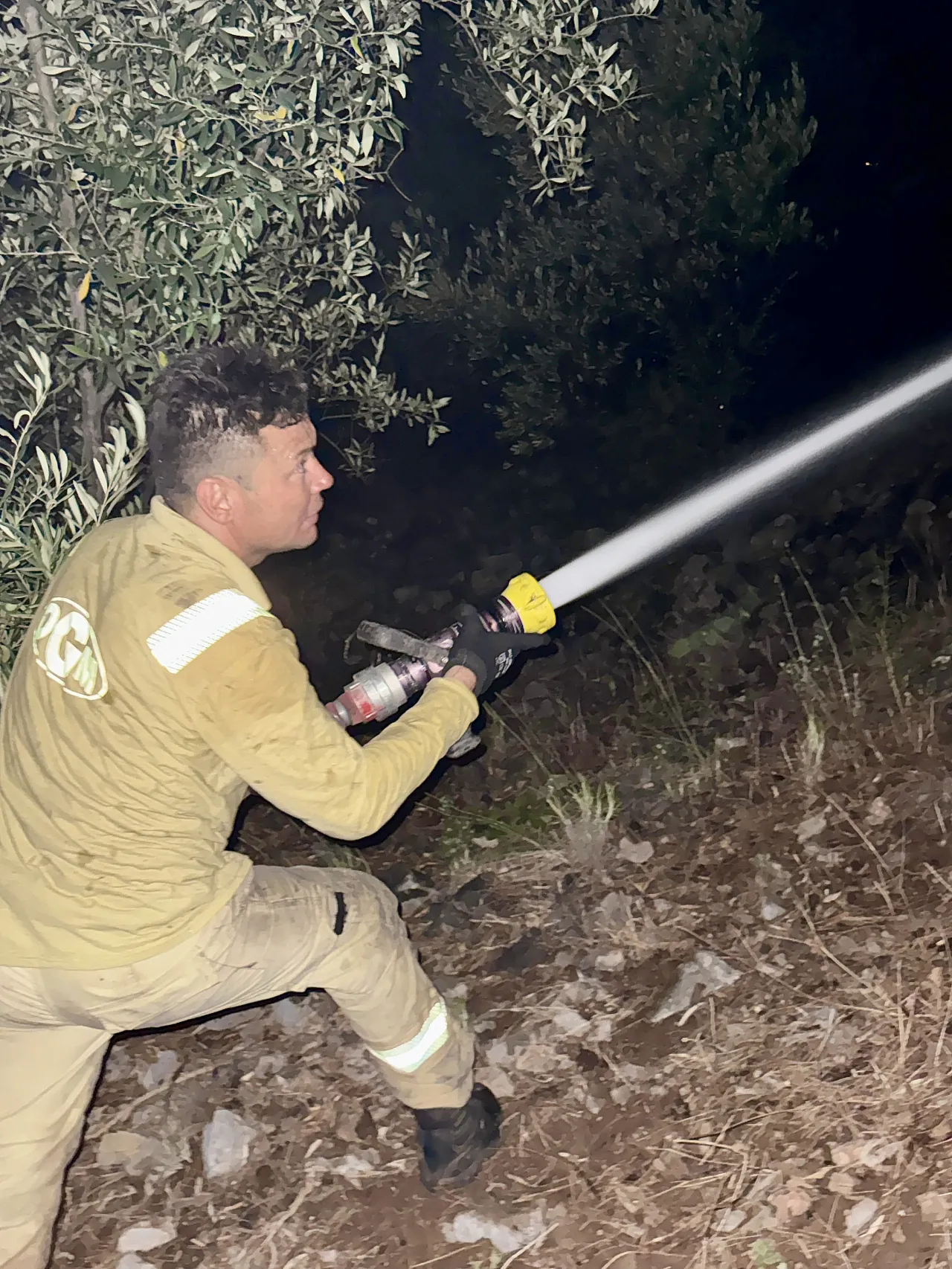 Afyonlu Orman İşçileri Fethiye'de Ateşle Savaşıyor