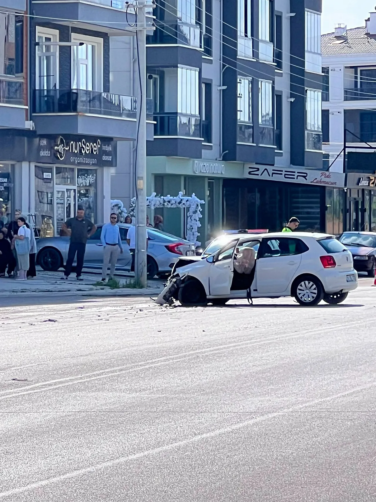 Yine Aynı Cadde, Yine Kaza! 2 Kişi Yaralandı