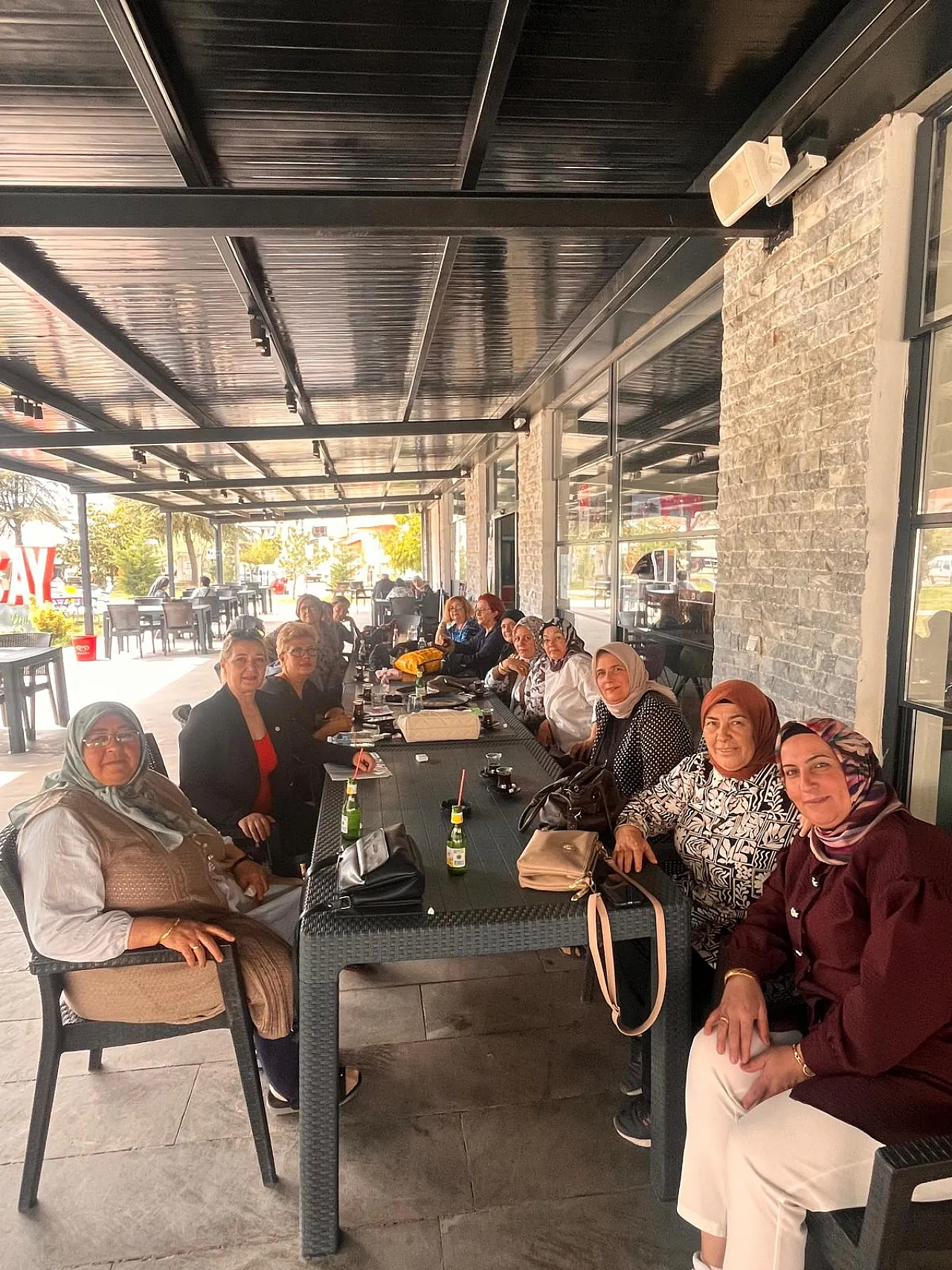 İYİ Partili Kadınlar Çay'da Sahaya Çıktı