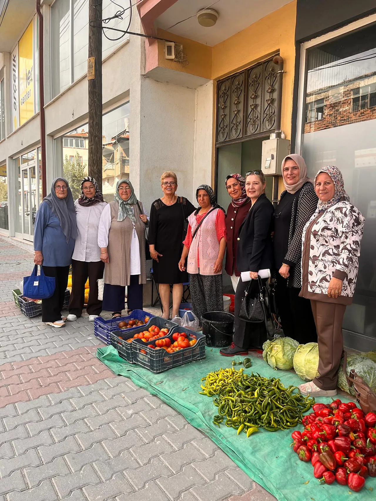 İYİ Partili Kadınlar Çay'da Sahaya Çıktı