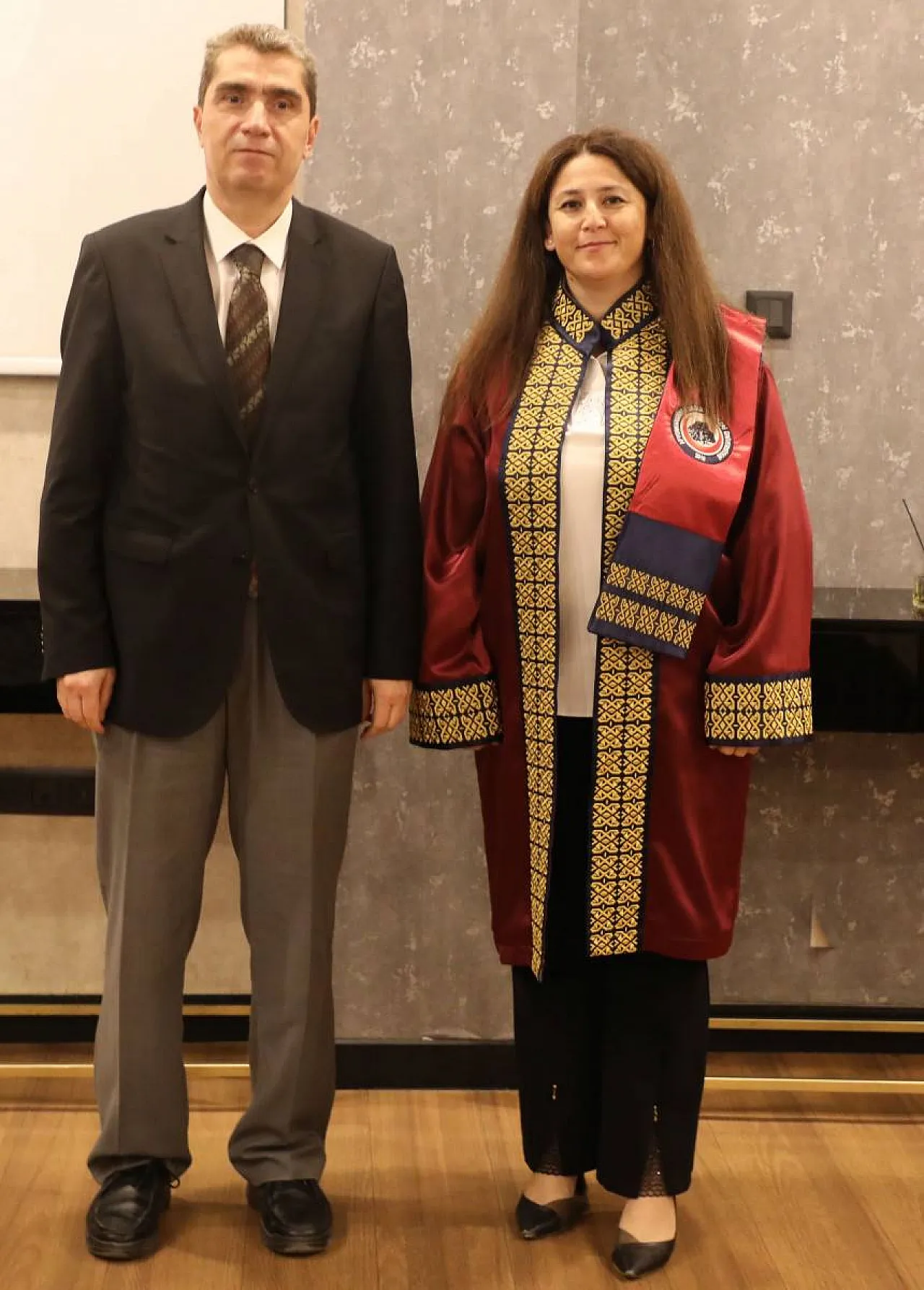 AFSÜ'de Yeni Kadrolara Atanan 11 Akademisyen Cübbe Giydi