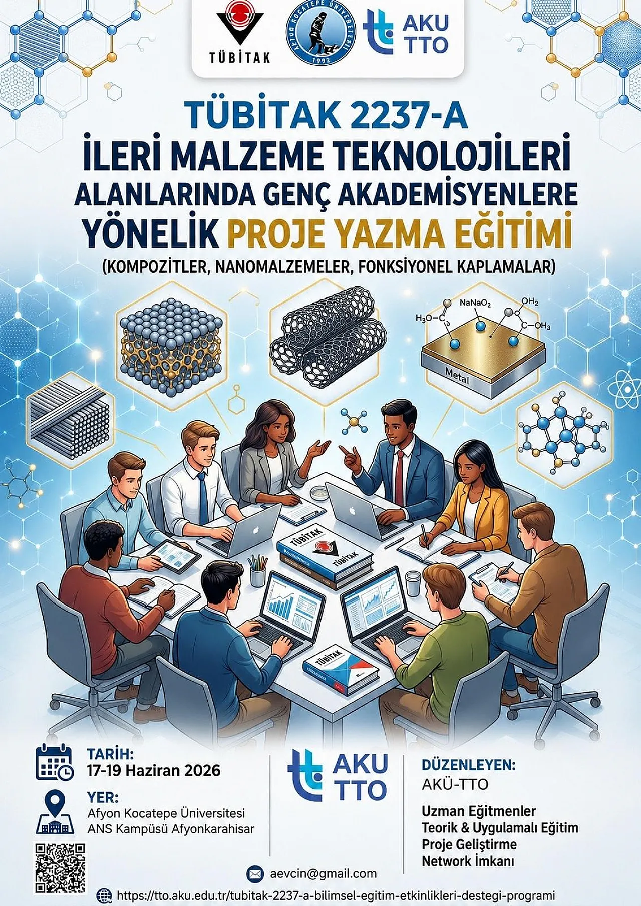 AKÜ'de TÜBİTAK Projesi Yazma Eğitimi Verilecek