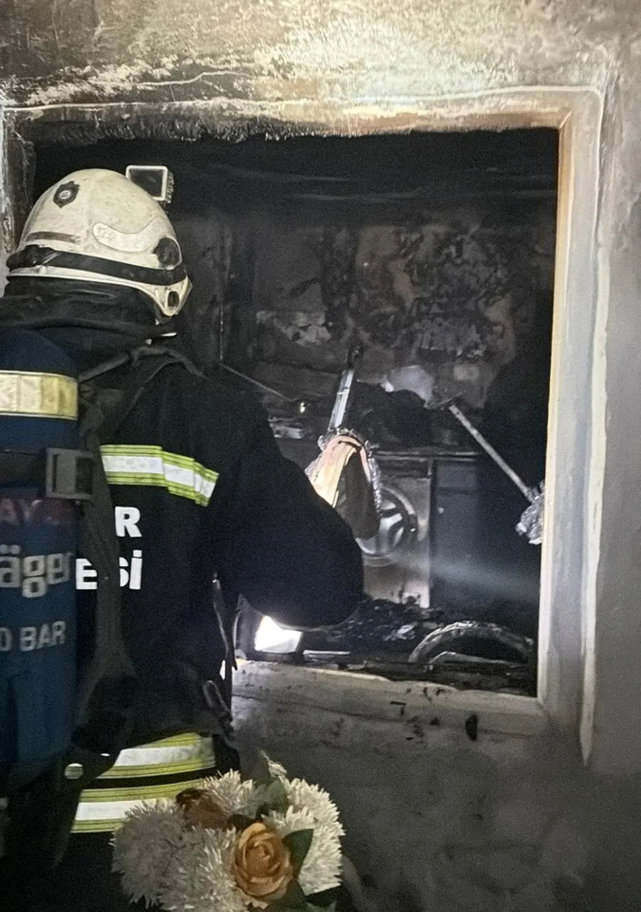 Ocakta Unutulan Yemek Evi Kül Etti