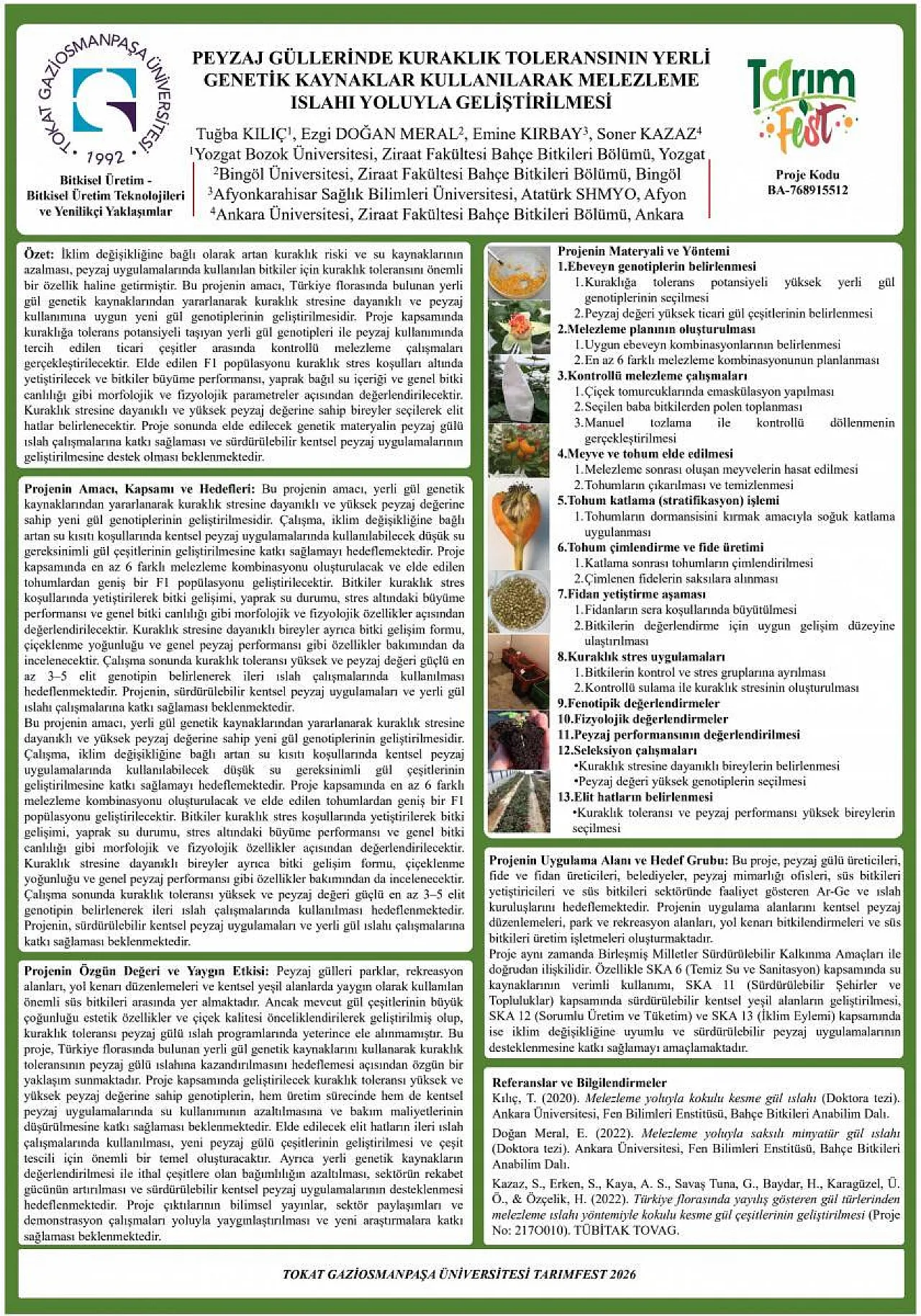 AFSÜ, Kuraklık Stresine Çözüm Buldu