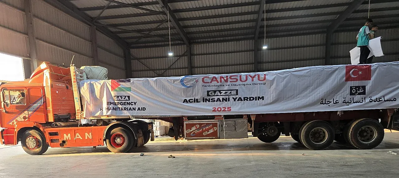 Cansuyu'ndan Gazze'ye 400 Tonluk Dev Yardım!