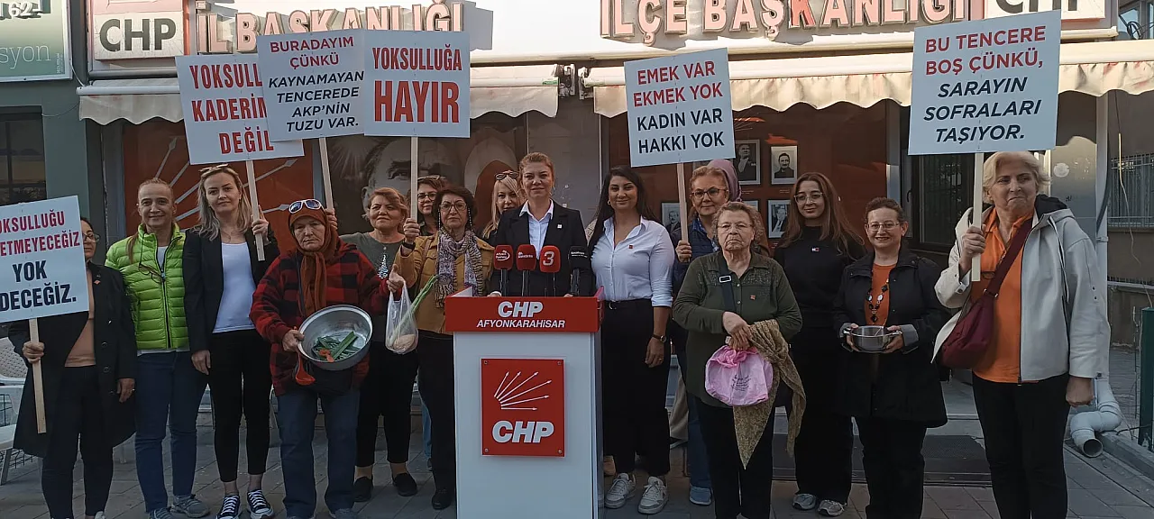 CHP Kadın Kolları: Çocuklar yatağa aç giriyor