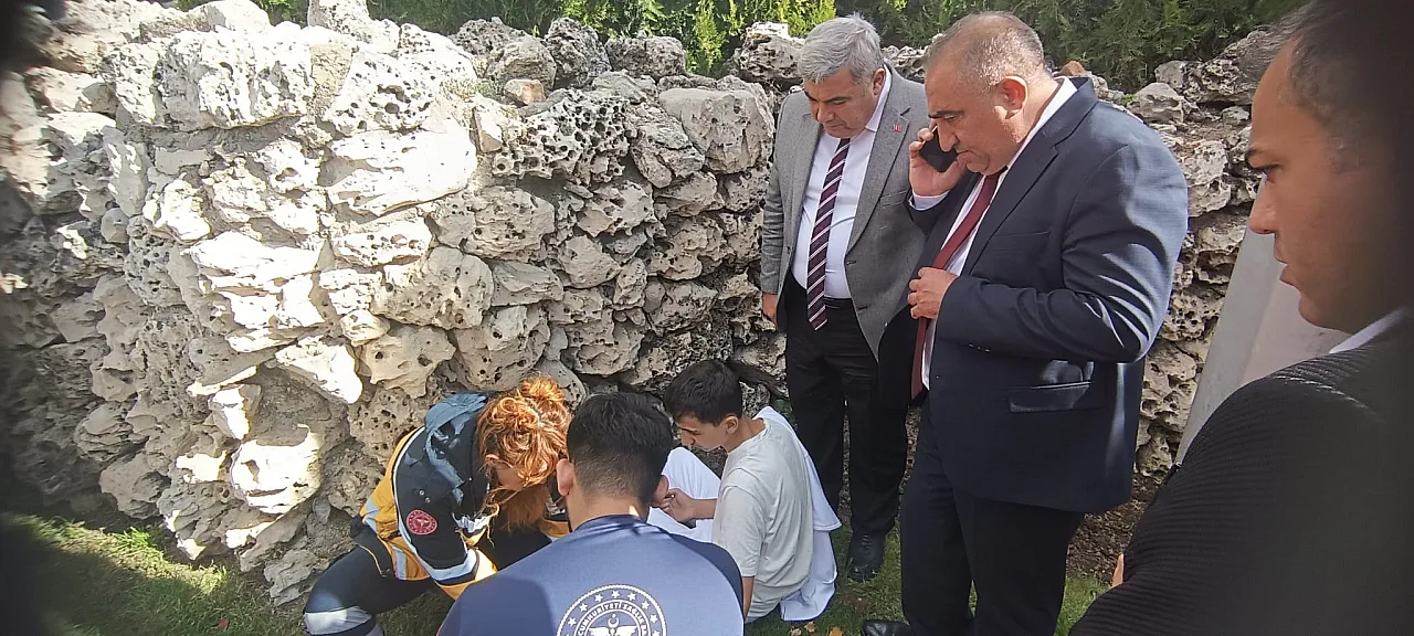 Törende fenalaşan öğrenciye Devlet Ana şefkati