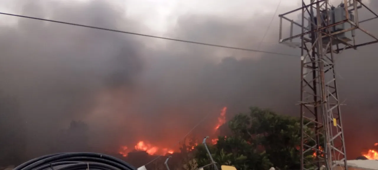 Afyon OSB'deki Yangın kontrol Altına Alındı